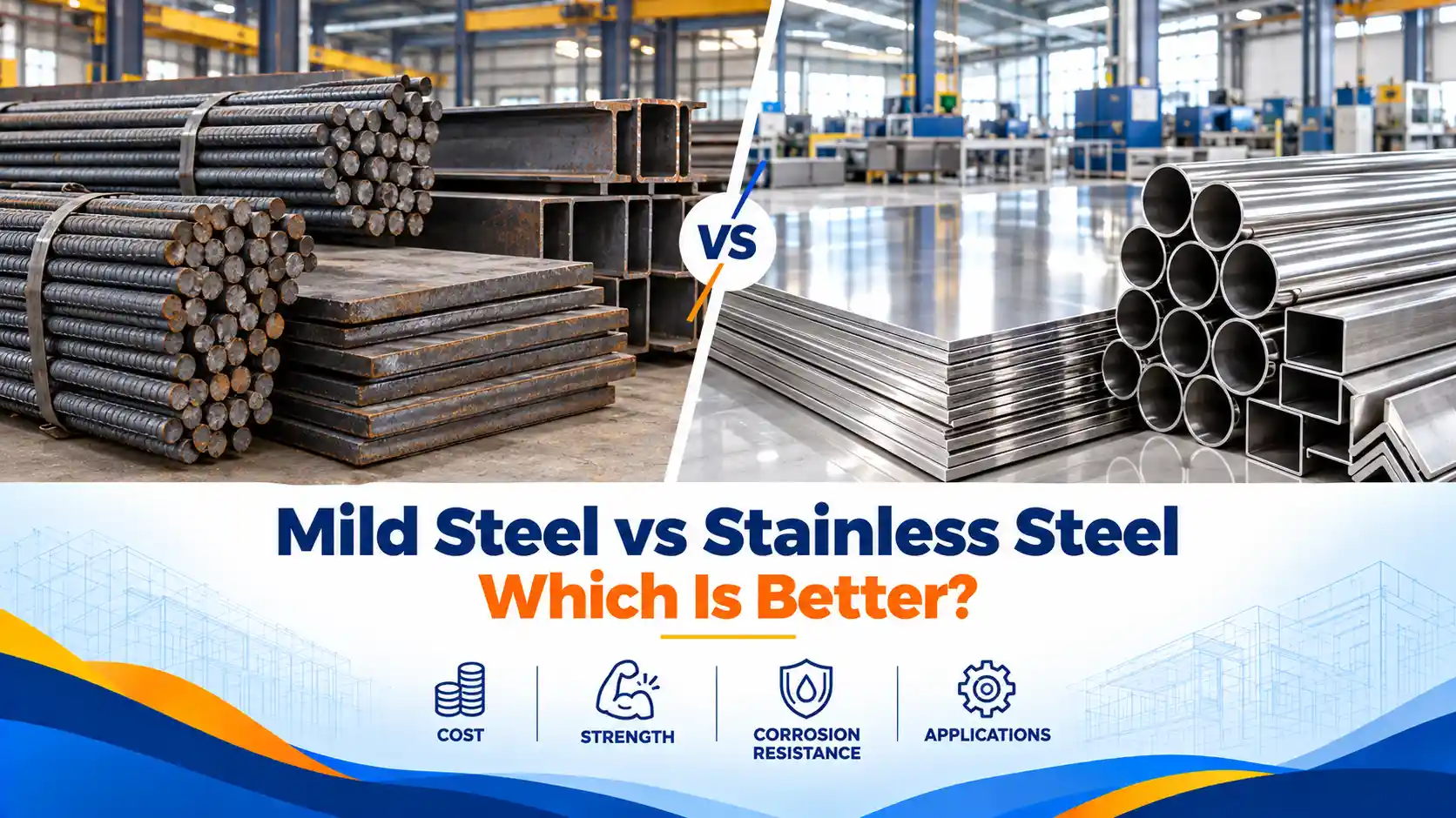 Mild Steel vs Stainless Steel: Which Is Better for You?